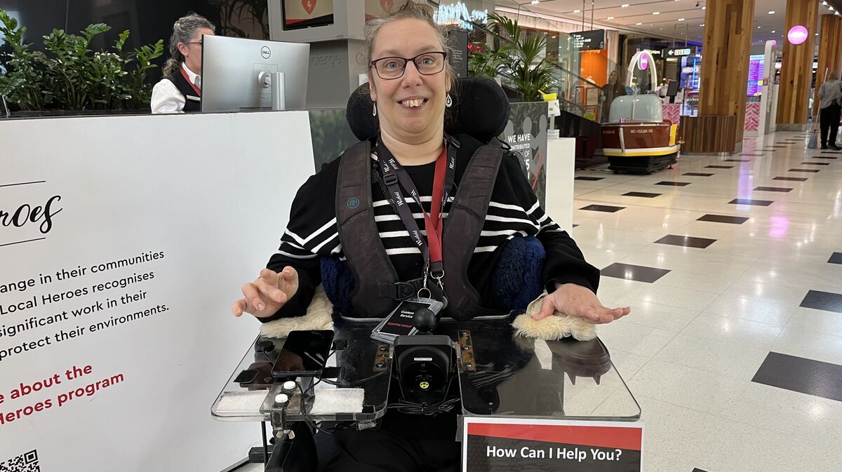 Eliza at Westfield Shopping Centre in Geelong